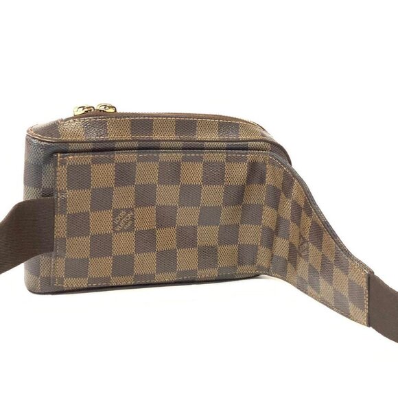 Authentic Louis Vuitton Damier Geronimos Ebene Sling Bag Bum Bag Crossbody Waist - Picture 11 of 16